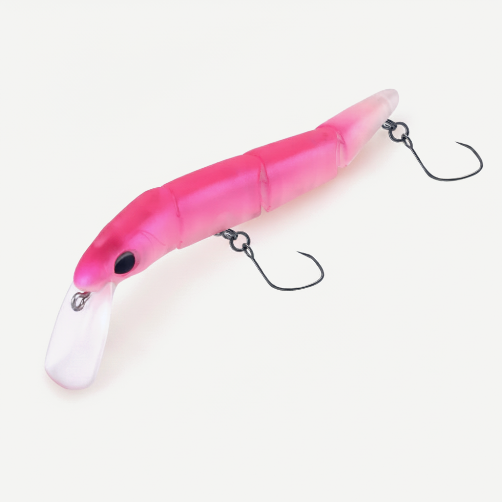 Kingdom 4-Section Minnow 75mm Slow-Sink Jointed Bass Lure
