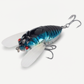 KINGDOM Fishing Lures Cicada 5.5g 12g Floating Atificial Hard Bait Soft Wings Realistic Design 3X Hooks Catfish Snakehea
