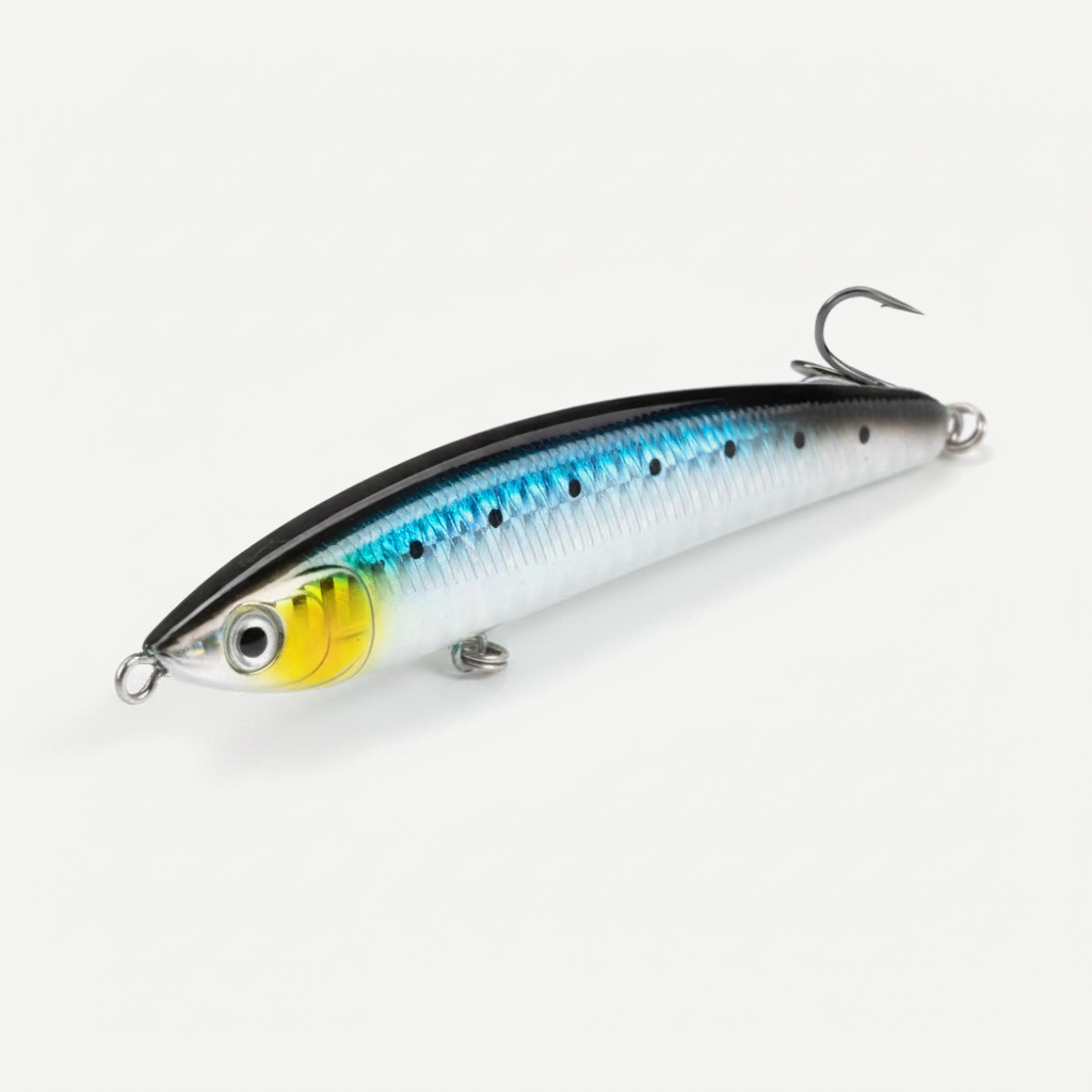 Hunthouse Sinking Pencil Fishing Lures 100mm 33g Sinking Stickbait Long Casting Jigging Artificial for Bass Trout Pesca 