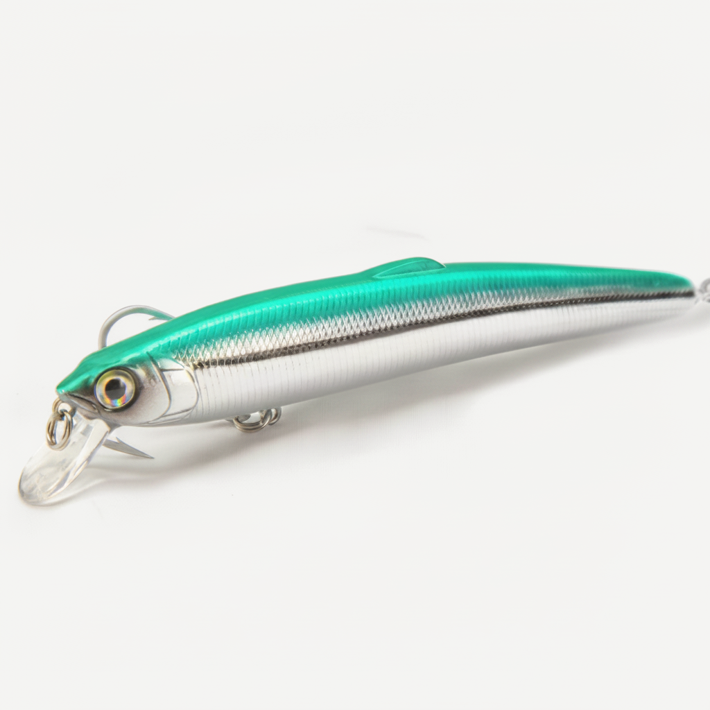Hunthouse Saruna Minnow Lure Floating Jerkbait 90/125/147mm Wobbler Hard Bait Fishing for Seabass Saltwater Pike Fish Ta
