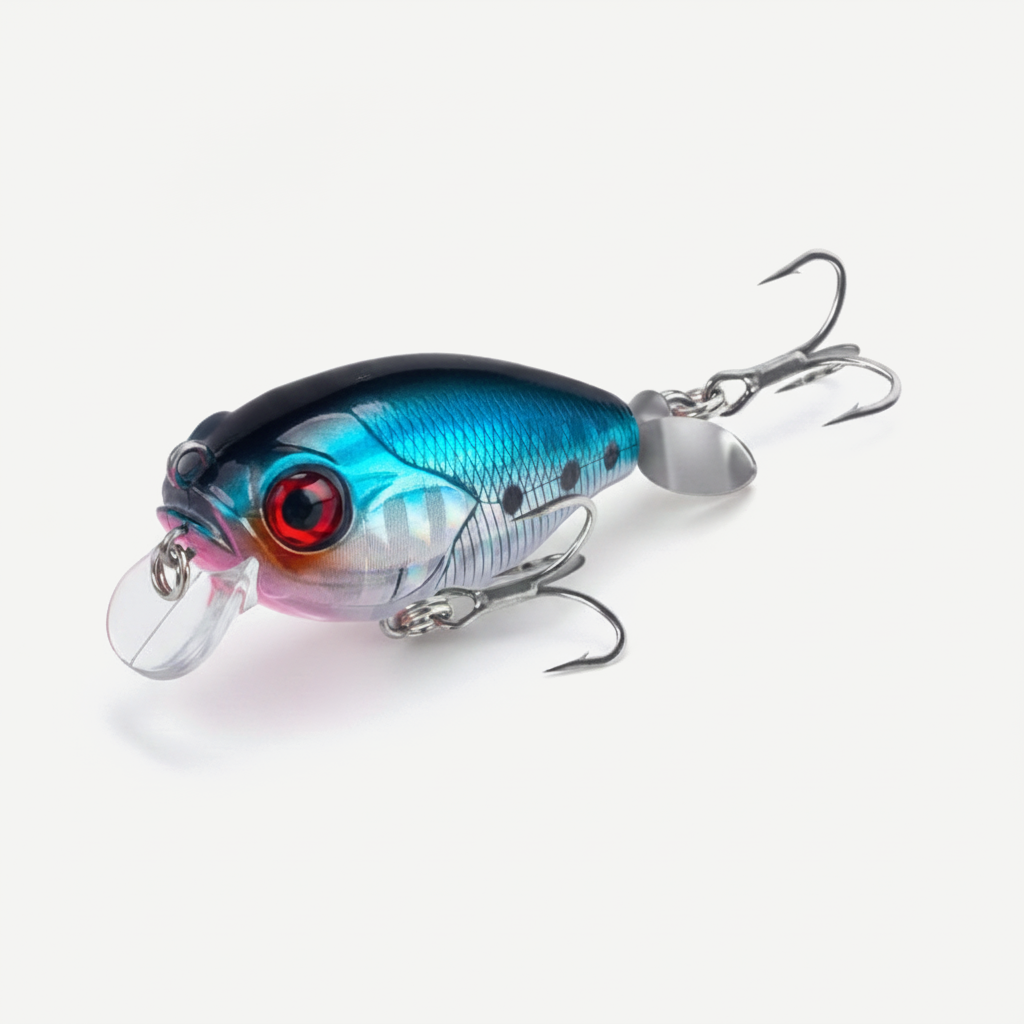 Kingdom Micro Whopper Plopper Topwater Bass Lure
