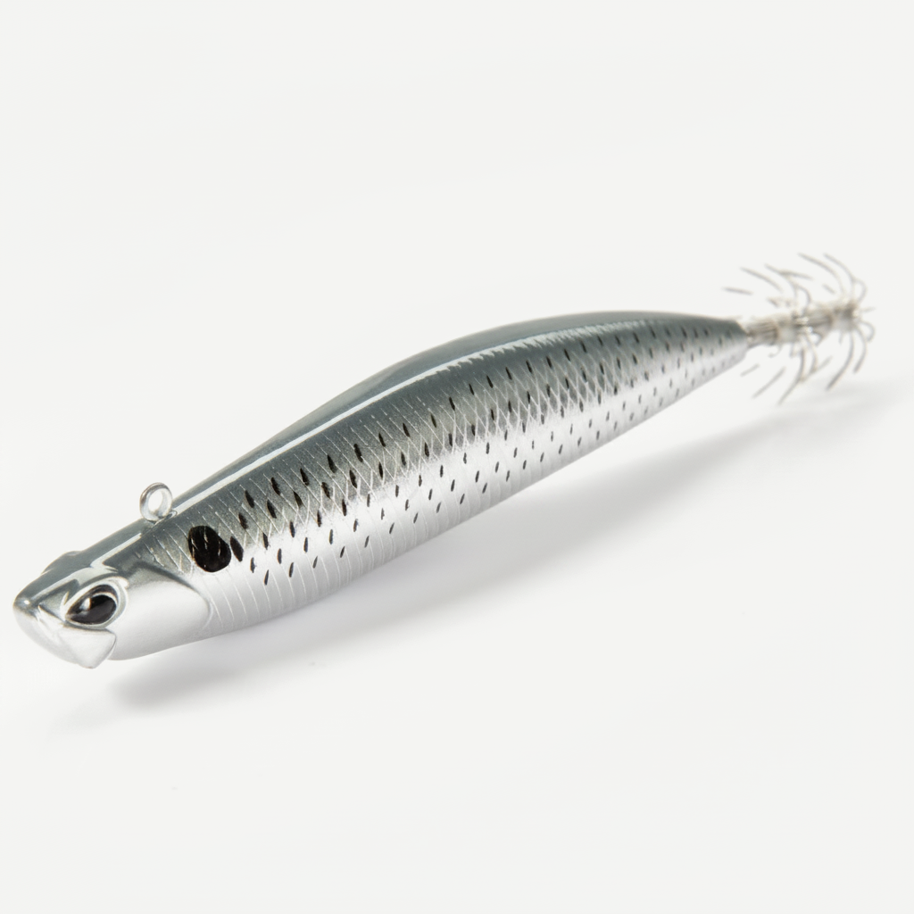 Hunthouse D-squid Jigging Lure 110mm 26.7g Sinking Egi Suqid Leurre Tip-run EGI Hook Fishing Hard Bait For Octopus lw522
