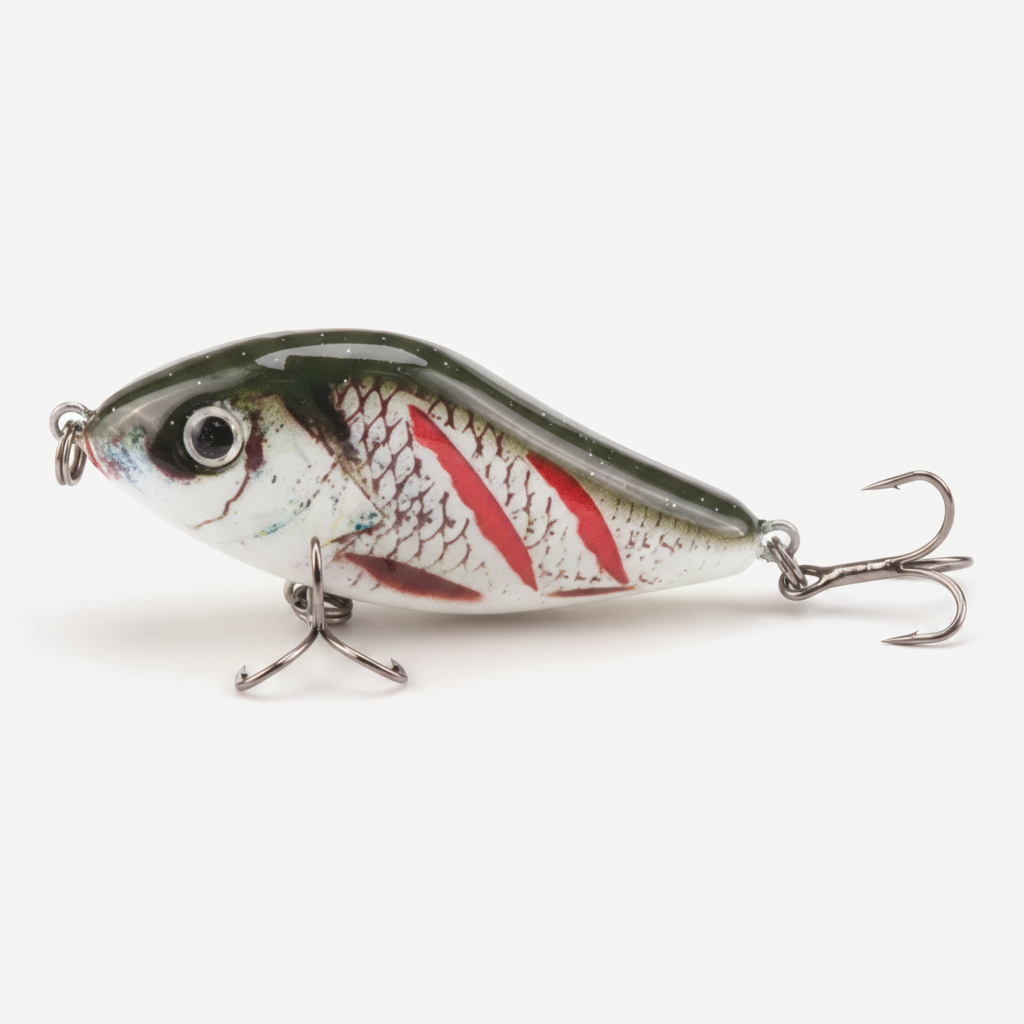 TSUYOKI 15/25/51g Slow Sinking Salmo Slider Jerkbait Sinker 60/80/100mm Artificial Loud Sound Wobbler Mysky Carp Bass Cr