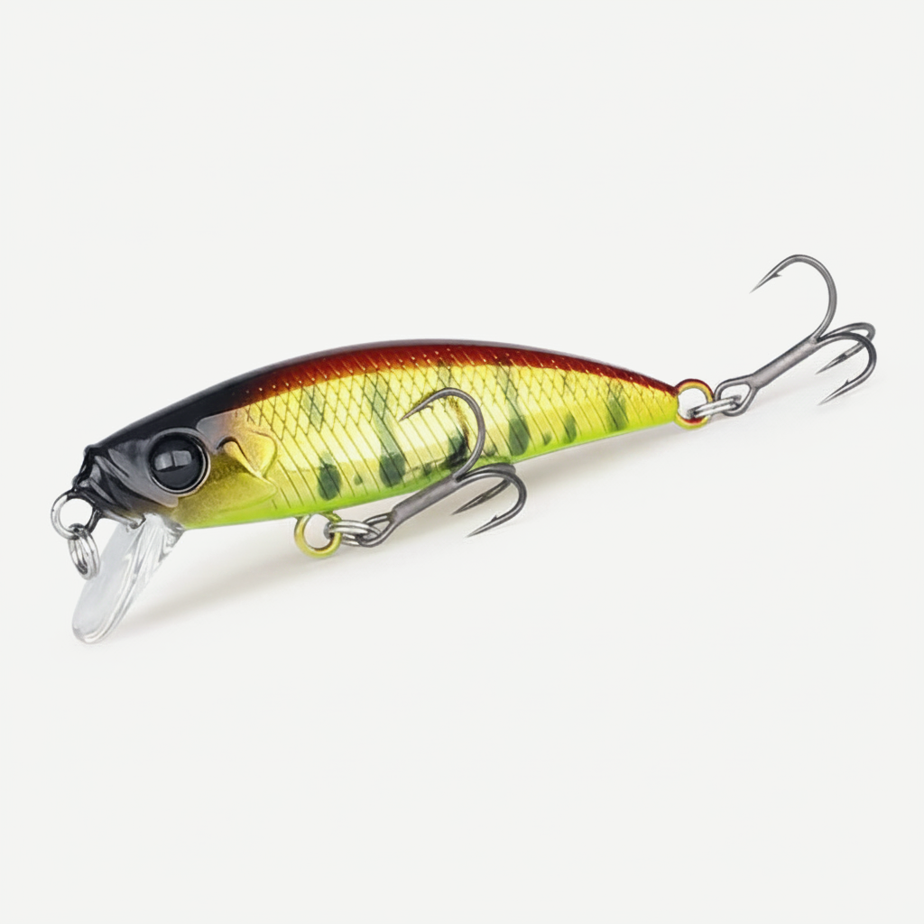 TSURINOYA 46S Sinking Minnow Fishing Lure Intruder 46mm 5g Artificial Trout Ajing Stream Lake Jerkbait Rockfishing Hard 