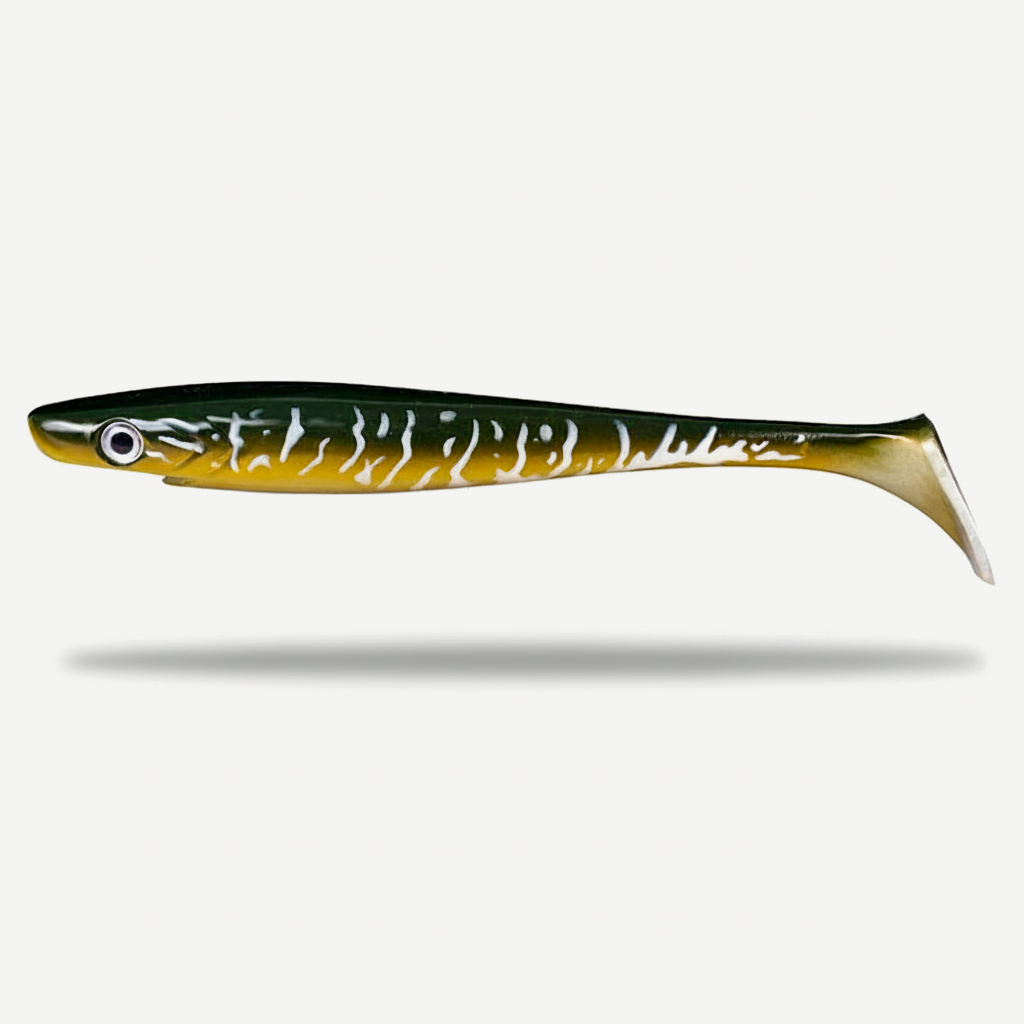 Hunthouse T-Tail Soft Fishing Lure 120mm/150mm/200mm Swimbait Pig Shad Floating Jerkbait Wobbler For Pike Fish Tackle LW