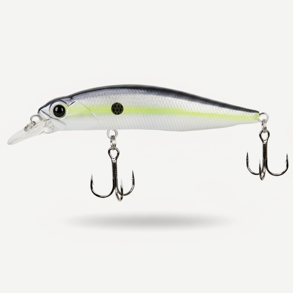 TSURINOYA Jerkbait DW101 77mm 8.5 Suspending Minnow Fishing Lure 77SP Artificial Hard Baits Movement System Pike Fishing