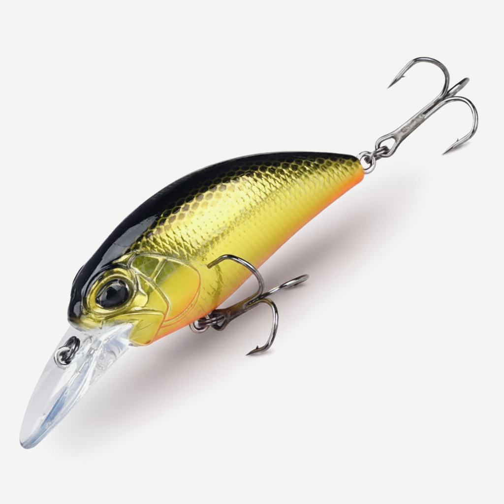 Meredith Jerk Crank Slow-Sinking Crankbait, UV Finish