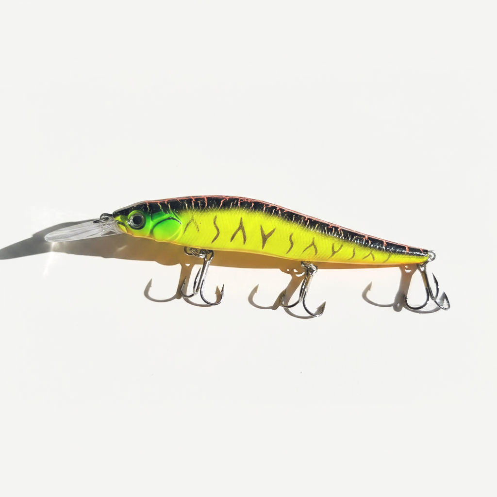 TSUYOKI Minnow Wink 110SF Wobblers 110mm 14.5g Slow Floating Jerkbaits Shallow Dive Rolling Wobblers Vision 110 Pike Fis