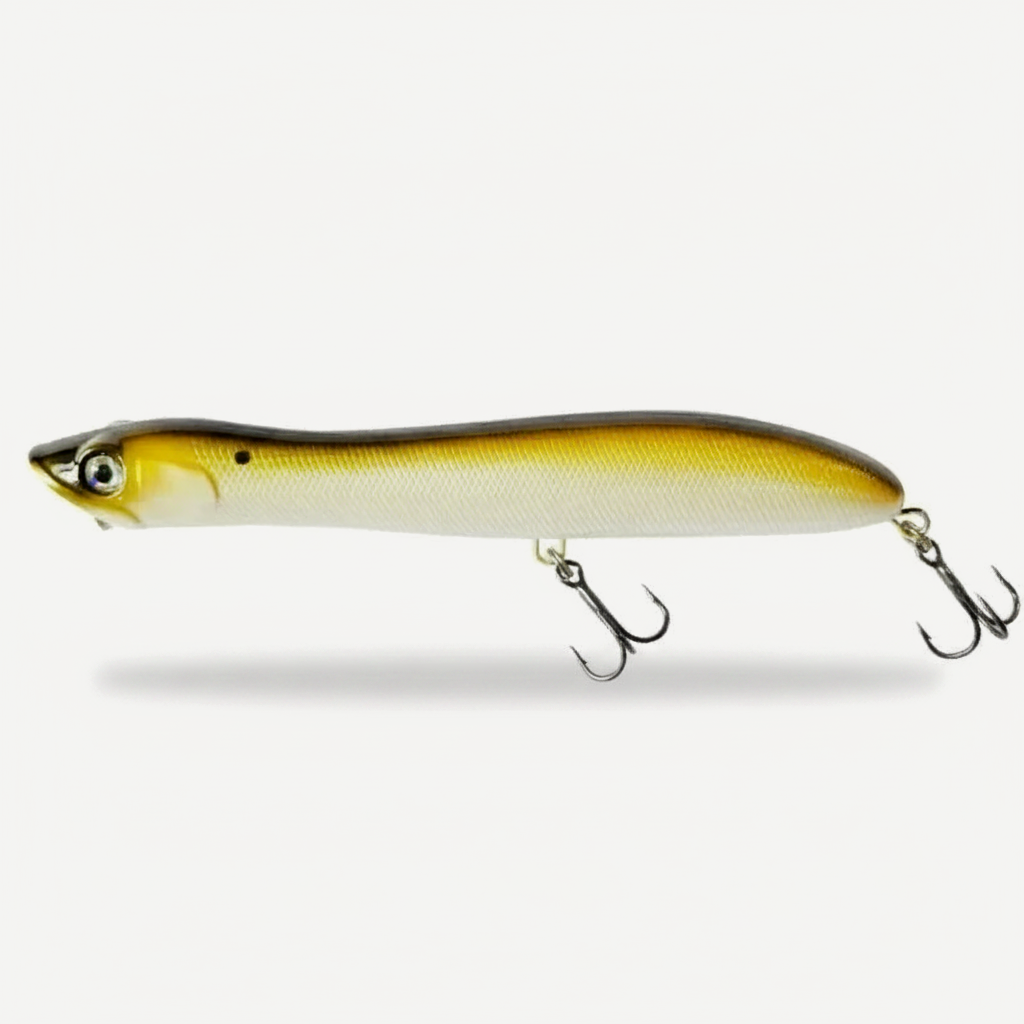 TSUYOKI WTD Fishing Lure 85mm 6g Popper Lure Topwater Patchinco 85 Snakehead Wobbler Fishing Seabass,Skipjack Tuna Macke