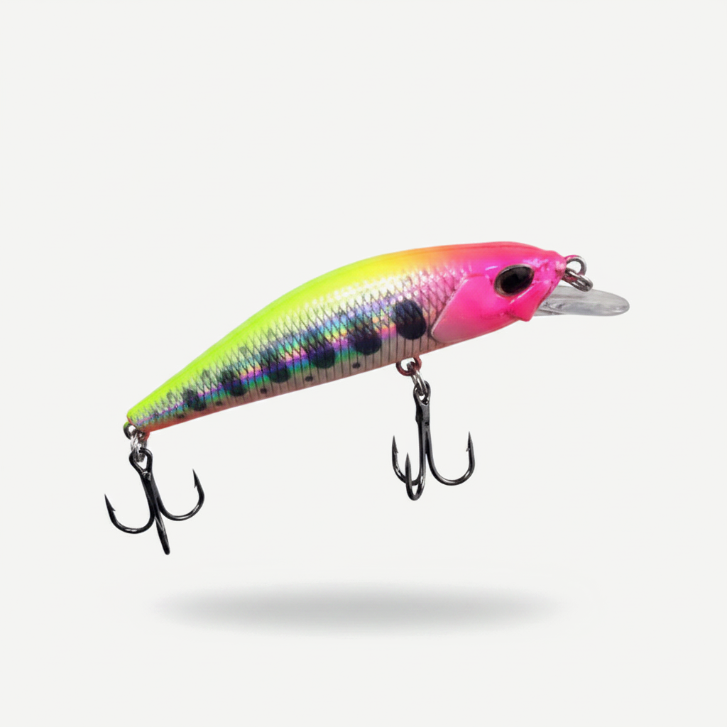 TSUYOKI 50mm 4g Sinking Minnow Stream Fishing Lure Artificial Wobbler Bait for Trout Bass Duo Spearhead Ryuki 50S Fishin