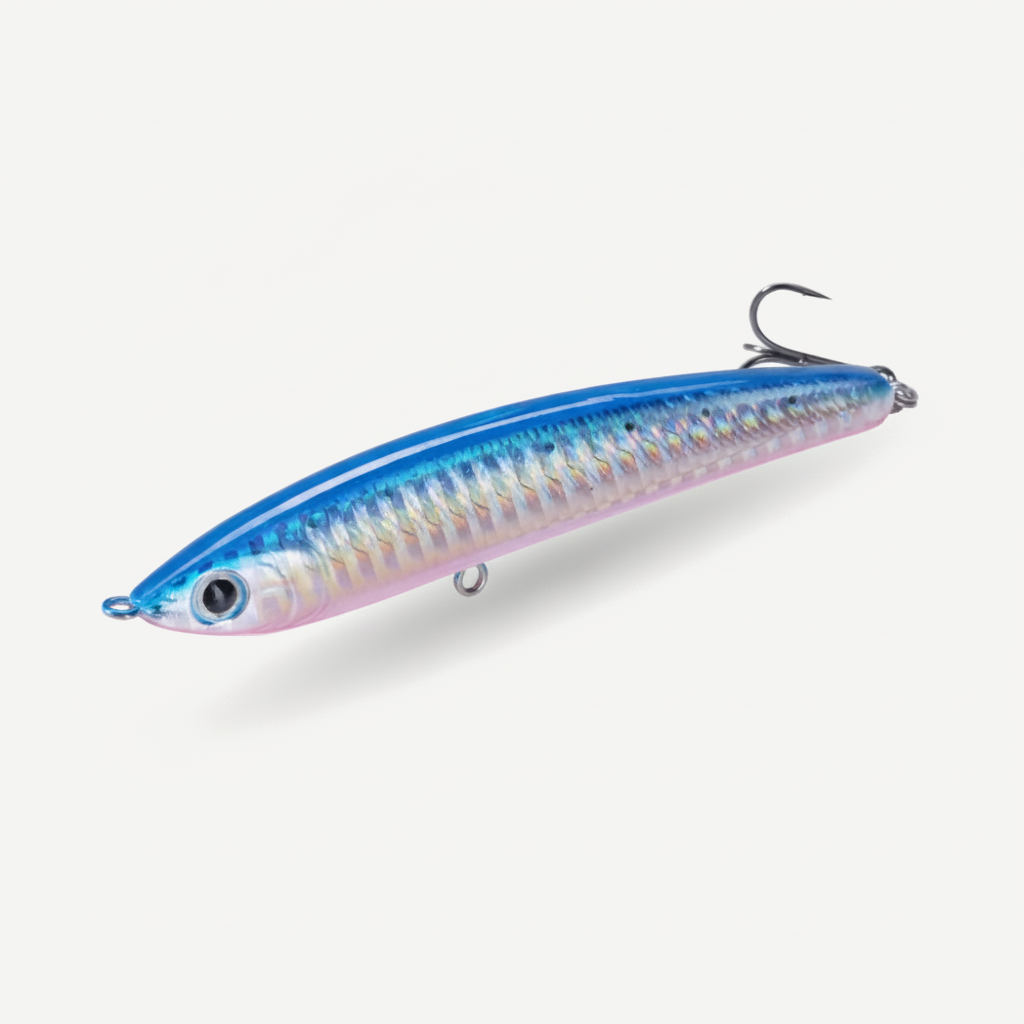Hunthouse Sinking Pencil Fishing Lures 100mm 33g Sinking Stickbait Long Casting Jigging Artificial for Bass Trout Pesca 