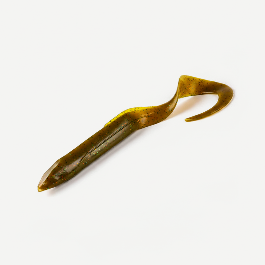 Bearking Eel Soft Swimbait with Curl Tail