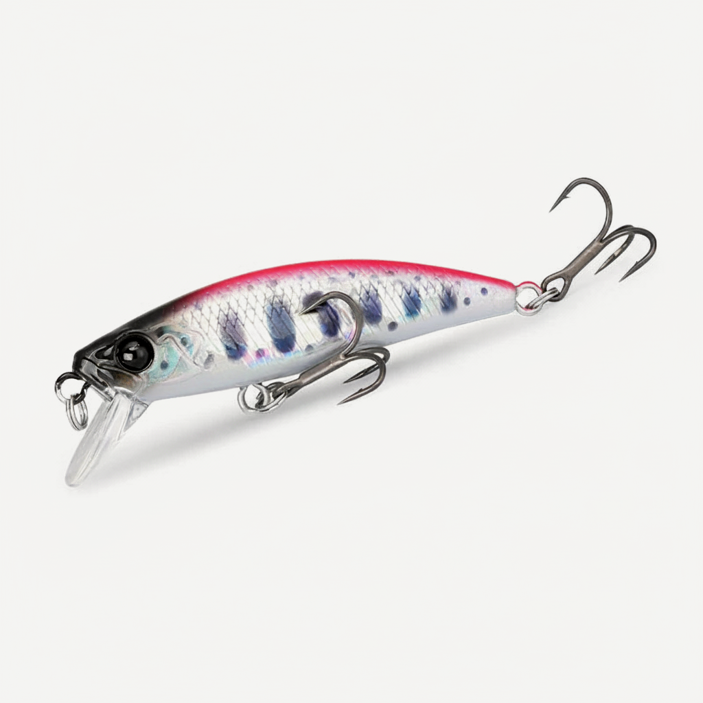 TSURINOYA Intruder 51S Sinking Minnow Stream Fishing Lure 51mm 5.8g Artificial Hard Bait For Trout Ajing Jerkbait River 