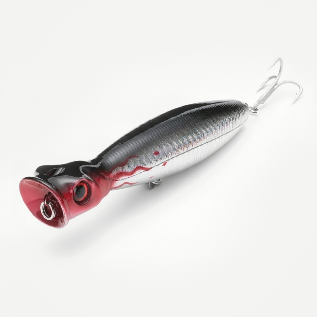 Kingdom Ghosting Topwater Popper Hard Bait for Bass