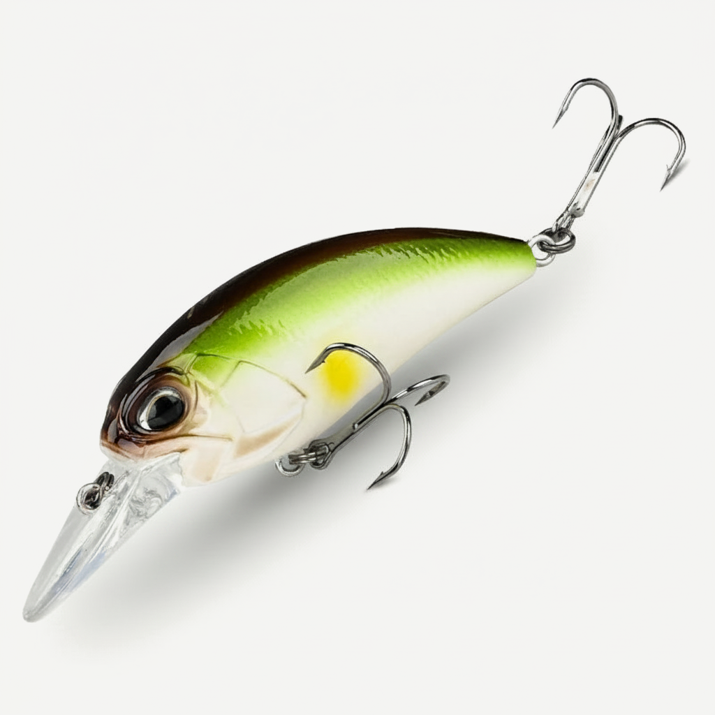 Meredith Jerk Crank Slow-Sinking Crankbait, UV Finish