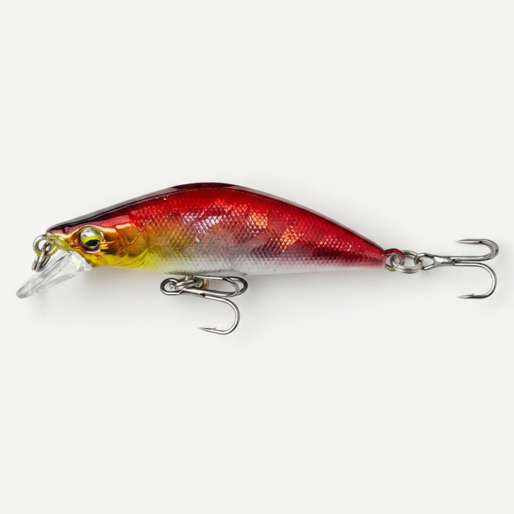 TSUYOKI 50mm 5g Artificial Wobblers Stream Bait Sinking Minnow Fishing Lure for Black Bass Brown Trout Bassday Mononofu 