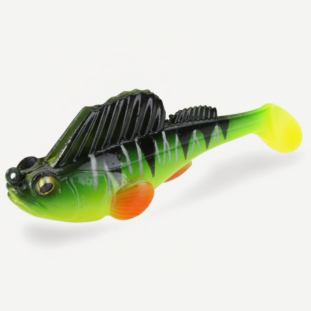Hunthouse Jig Coated Fishing Lure 75mm/14g Soft Bait All Water Swimbaits For Trout Pike Bass Shad Perch Tackle lw226