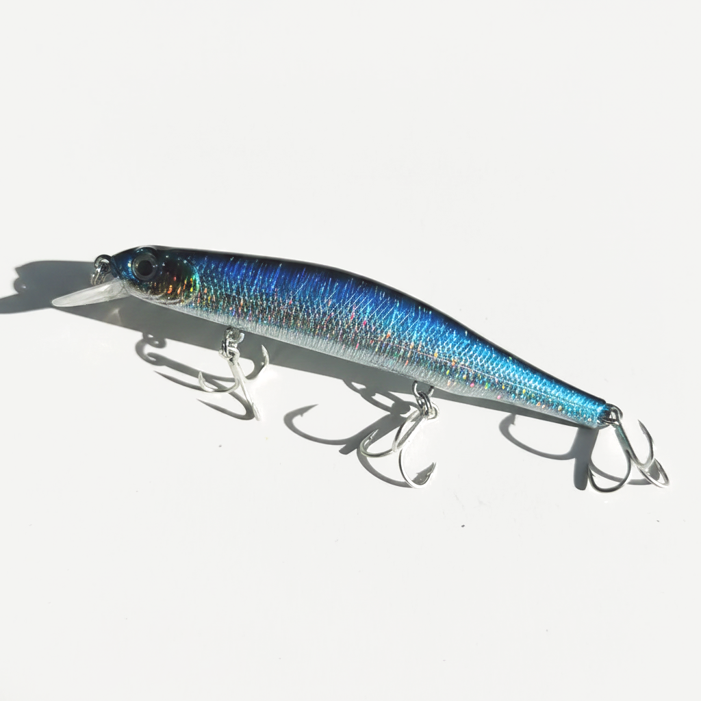 TSUYOKI Minnow Wobblers Watson 110mm 17g Magnet Weight System Long Cast Fishing Lure, Dive 0.8-1.2m Jerkbaits, ZipBait O
