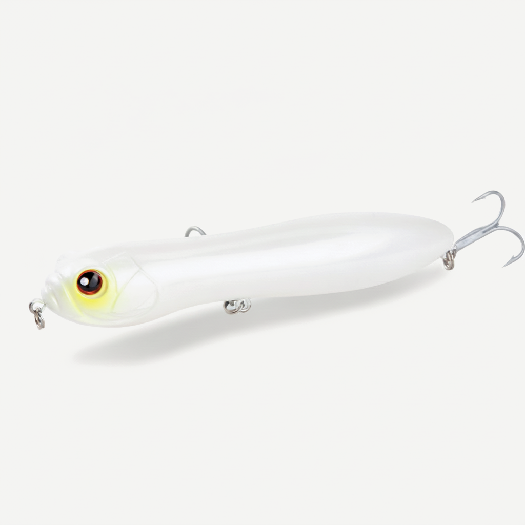 Hunthouse Topwater Pencil Fishing Lure 110mm 21g Freshwater Floating Fishing Biat Big Rattle Ball Loud Noise For Bass LW