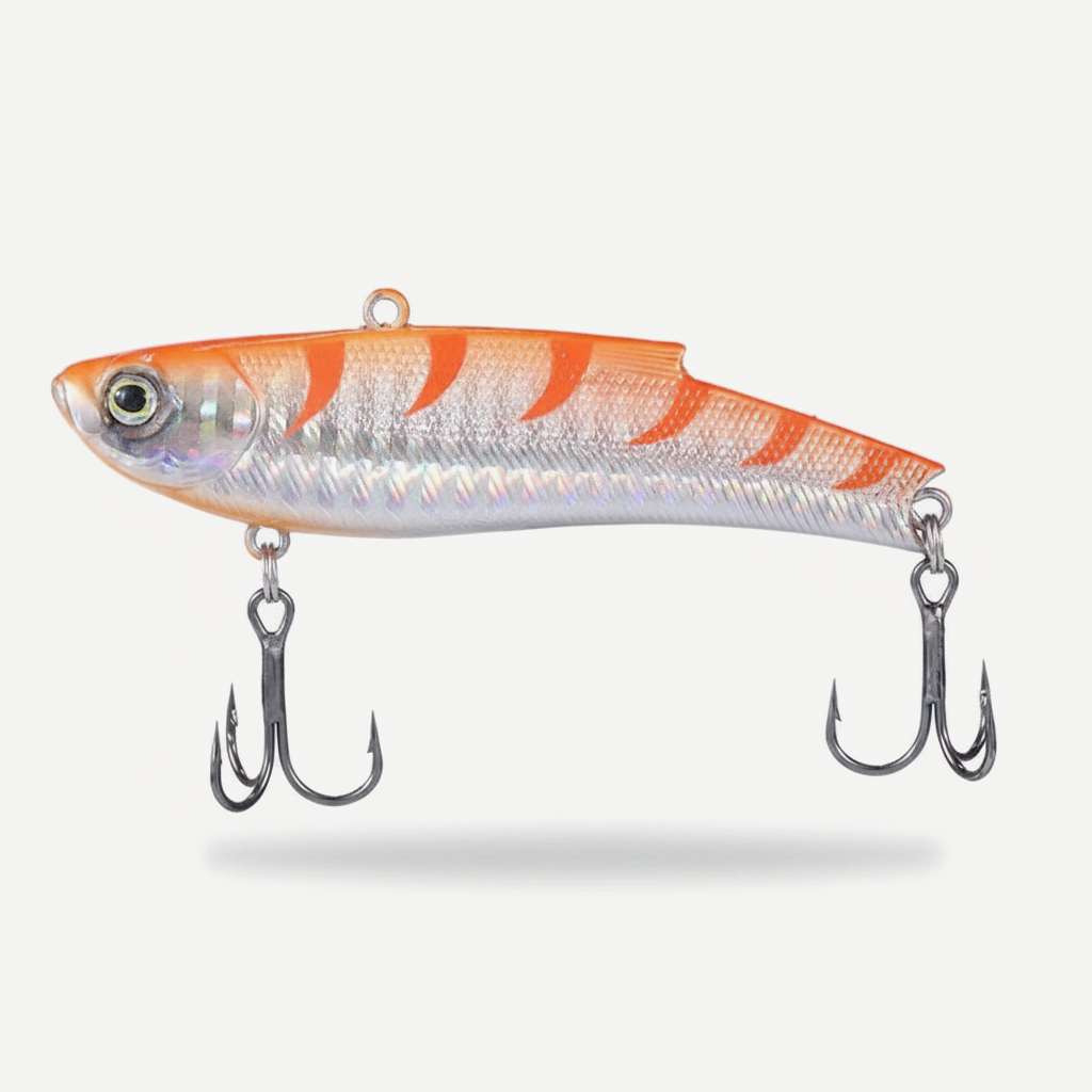 TSUYOKI Spinning Rattlin Vibration Ice VIB Lure, Wobbler, Ima Bait, Bassday Range Vibe, 70 Balance Rattin Lures, 23g, 33