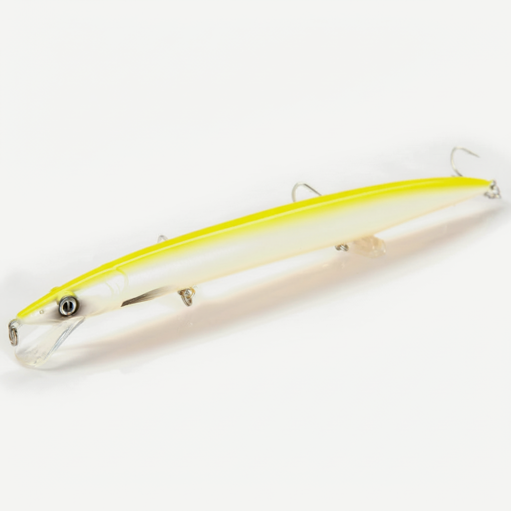 Hunthouse Minnow Fishing Lures Long Casting Floating 143mm/14g 173mm/23g 208mm/33g Sandeel Jerkbait Seabass Bait Fish Ta
