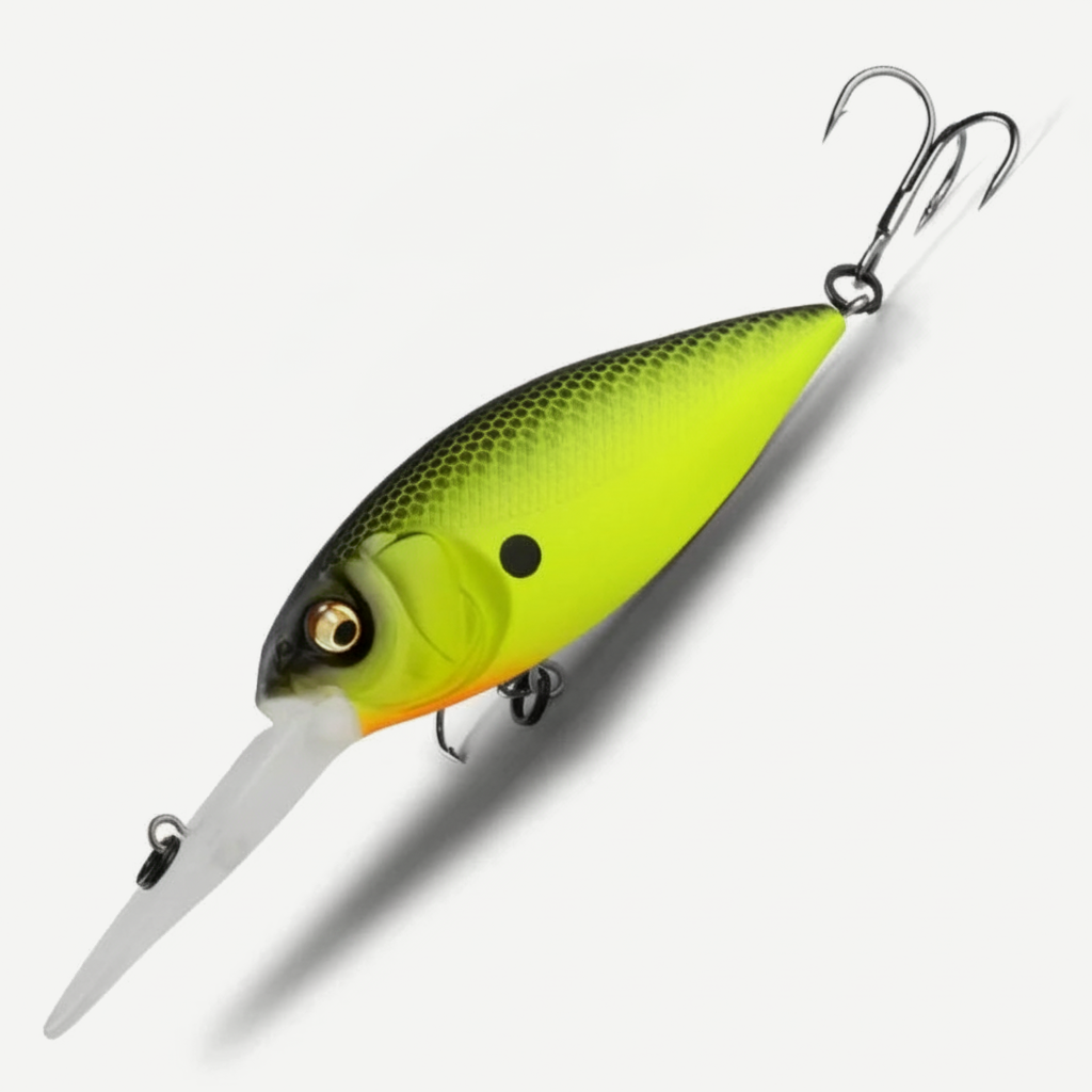 Deep Diver Crankbait 75mm Floating Bass Lure