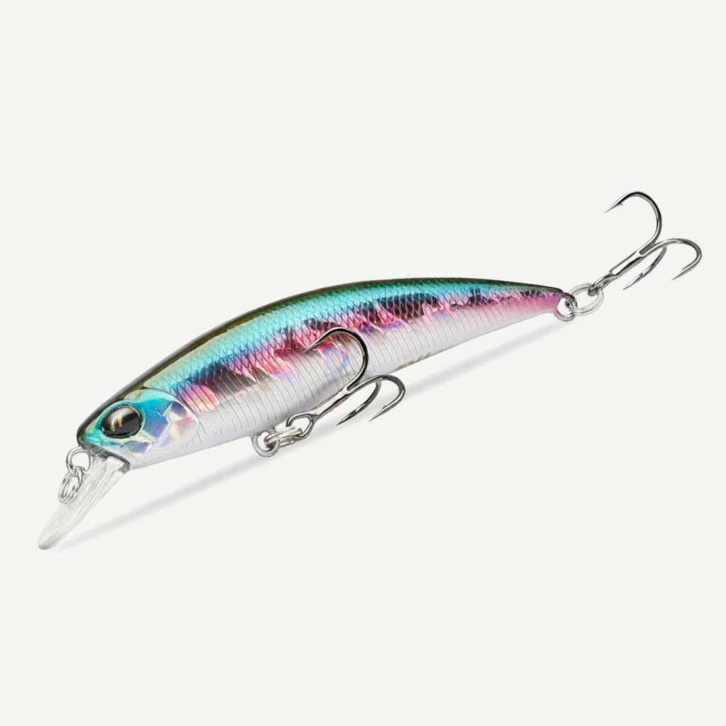 TSURINOYA NEW Sinking Minnow Fishing Lure DW75 Jerkbait Wobbler 70S 70mm 8.9g Freshwater Bass Trout Fishing Lure Hard Ba