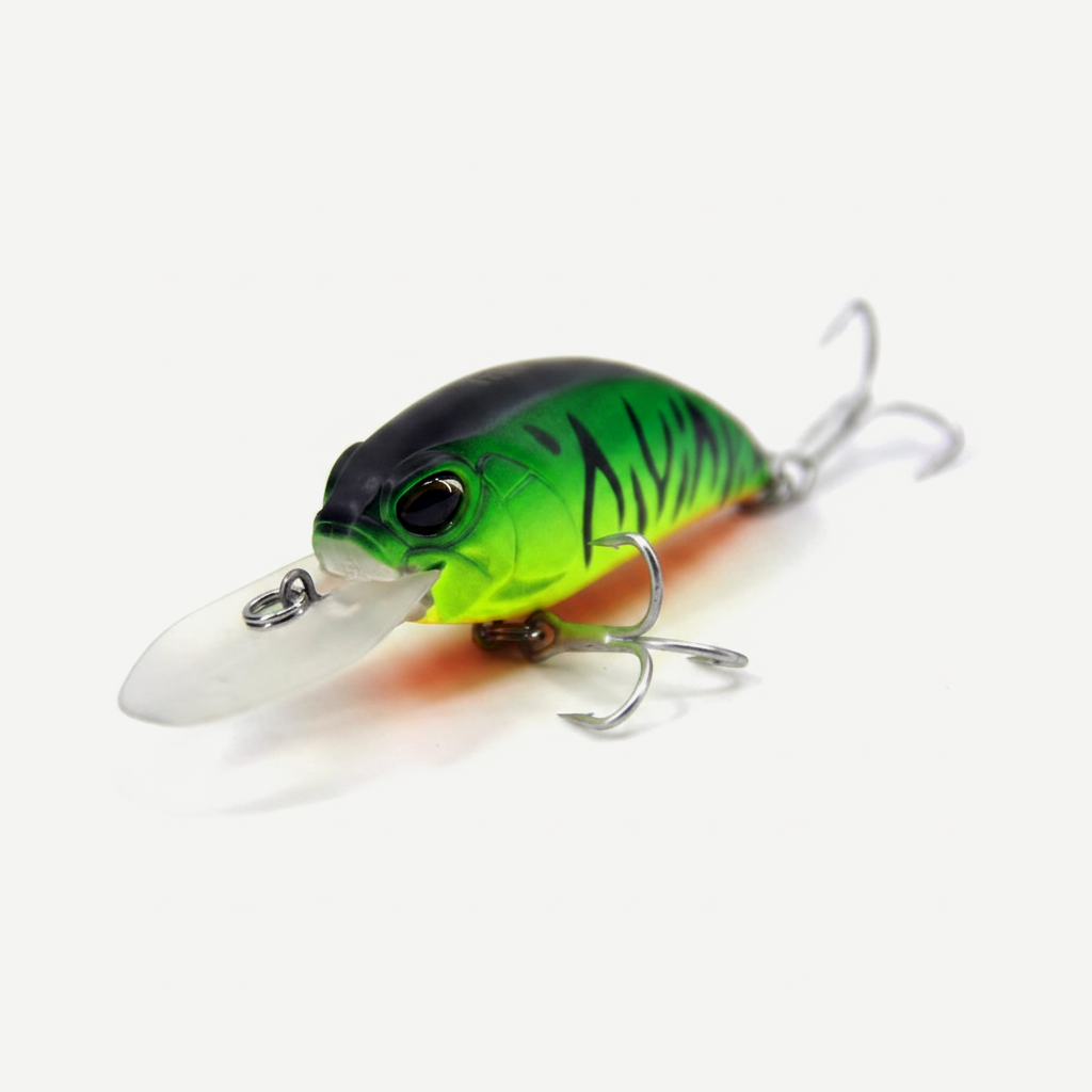 BearKing 65mm Deep Diving Crankbait, 10-12ft Dive