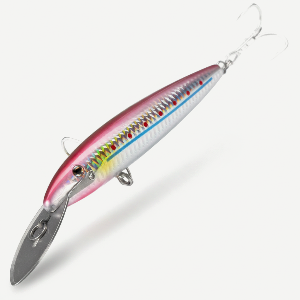 Hunthouse Metal Lip Minnow Fishing Lure 140mm 40g Countdown Magnum Sinking Trolling Hard Bait Saltwater For Blues Tuna T