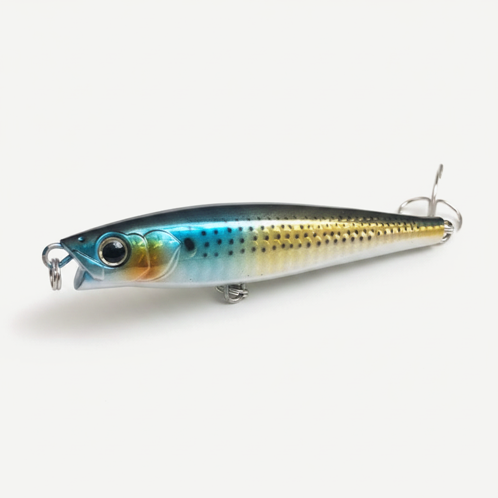 TSUYOKI Sinking Jig Minnow Hydro Monster Shot 110S Lipless Minnow 47g Artificial Fishing Lures for Grouper Bonito Yo-zur