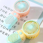 Product photo of Mini Handheld Fan, the best Powered Hand Fans & Misters gift idea for sale on Glenmore, a store where you can find the perfect Electronics for your home, hobbies, video games, or gifting—all in one place, curated for you.