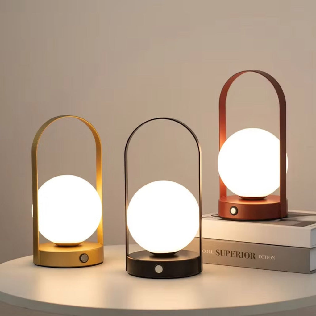Product photo of Modern Lantern Lamp, the best Table Lamps gift idea for sale on Glenmore, a store where you can find the perfect Furniture & Fixtures for your home, hobbies, video games, or gifting—all in one place, curated for you.