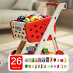 Product photo of Play Grocery Cart, the best Pretend Shopping & Grocery gift idea for sale on Glenmore, a store where you can find the perfect Toy for your home, hobbies, video games, or gifting—all in one place, curated for you.