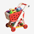Product photo of Play Grocery Cart, the best Pretend Shopping & Grocery gift idea for sale on Glenmore, a store where you can find the perfect Toy for your home, hobbies, video games, or gifting—all in one place, curated for you.
