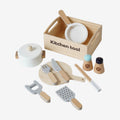 Product photo of Wooden Produce Playset, the best Toy Kitchens gift idea for sale on Glenmore, a store where you can find the perfect Toy for your home, hobbies, video games, or gifting—all in one place, curated for you.
